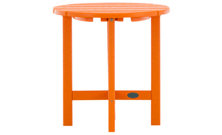 Polywood Tangerine Round Side Table 15